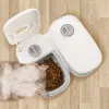 Alimentation automatique pour animaux de compagnie, distributeur automatique détachable de nourriture sèche pour chiens, distributeur intelligent de nourriture pour animaux de compagnie, chronométré pour chats et chiens