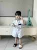 Fashion Kids T-shirt Enfant Child Tracksuit Taille 80-150 Baby Designer Vêtements Logo Impression complète Short Shirt and Shorts 24Feb20