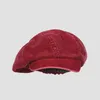 Retro sboy Caps Männer Achteckige Hüte Herbst Britische Frauen Maler Mode Cord Berets Gorras Casual Baseball Hut 240226
