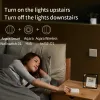 Control Aqara D1 Wall Switch Smart Home Light Control Without Neutral Single Fire Wire Zero Line ZigBee Wireless Key Switches Mi Home