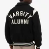 Vendita calda Loose Fit Varsity per cotone stampato lettera baseball moda personalizzata giacca invernale da uomo 81