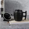 Kupalar yaratıcı el bombası kahve pratik seramikler yapım tuğla kupa 280ml çay süt kupası komik hediyeler granada creativa taza de cafe