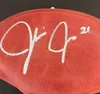 Watson Perryman Hester Woolen Jeudy Jones Dikta Herbstreit Cooley Miller Keisel Driver Casper Berry Autographed Auto Collect Football Ball