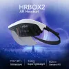 الأجهزة AR سماعة Smart Smart Video Fideo Reality Reality VR نظارات لسماعات الرأس iPhoneSandroid 3D وألعاب 5.5 بوصة هاتف
