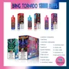 Original Bang Tornado 13000 Puffs Vaporizadores Vape Pen do Vape 16Flavors E-CIGARETtes Bang Vapes Mesh Bobina Cigarros eletrônicos RGB Luzes LED 0/2/3/5%