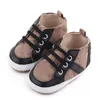 Designers Chaussures bébé Toddler Kids Toile baskets nouveau-né les premiers promeneurs Boy Girl Soft Sole Crib Shoe 0-18 mois