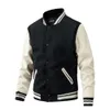 Hurtownia niestandardowa projektant Casual Baseball Jacket Letterman Coat Cotton Unisex Varsity Kurtki 30 S