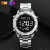 Watches Skmei Digital Watch for Men Fashion Full Steel Electronic Watches Chrono Countdown Men's Wristwatch Relogio Masculino