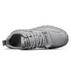 Men Women Athletic Running Shoes Comfort Mesh Black Grey Shoes Mens Women Trainers Sports Sneakers Size 39-44 GAI