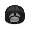 Cappellini da baseball estivi unisex donna uomo baseball maschio femmina cappelli snapback in rete traspirante nero berretto sportivo casual per