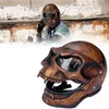 Schedelskeletvizier voor motorhelm Cool schedelmasker skelet Halloween cosplay rekwisieten helmdecoratie 240223