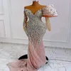 EBI 2024 ASO PEARL PINT SINGEID SURES Crystals Kościki Seksowne wieczór Formalne przyjęcie Drugi przyjęcie 50. urodziny suknie zaręczynowe sukienki szat de soiree zj93 es
