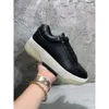 Diseñador de zapatos de plataforma para mujeres MA-1 zapatos de pan de cordones de lujo de diseño de lumo de cuero hardware de cuero: zapatillas de deporte de cuero talla 35-45 altura 733