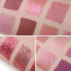 Skugga ucanbe aromas 18 färger ny naken ögonskugga makeup palett glitter matt skimmer rosig rosa ögon skugga vattentät pigment kosmetik