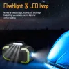 Conférenciers 5000mah Outdoor Emergency Radio Bluetooth haut-parleur portable Solar Radio Hand Crank Radio AM / FM Récepteur SOS ALARM LED Lampe de poche