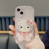 IPhone 15 Promax Phone Case Cat Mirror 12 Apple 14 Protective Case Fashionable 13 Transparent Silicone