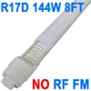 8ft R17d LED Tube Light ، F96T12 HO 8 Foot LED LED ، 96 '' 8ft LED Shop Light ليحل محل المصابيح الإضاءة الفلورية T8 T12 ، 100-277V ،