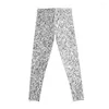 Pantalon actif argent Faux paillettes étincelles Leggings Jogging femmes vêtements de Yoga dames Legging de gymnastique femme