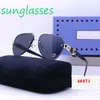 Mesdames Designer pour femmes Bolle Lunettes de soleil Luxury Master Sun Glass Sunglasses Sun Glasses UV400 Protection Polarise Gold Cadre Glass Glass Lens Men Femme With Box 46471 G13