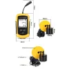 Finders Wire Portable Fish Finder Sonar Depth Sounder Fish Radar Sonar Fishfinder Fish Finder Underwater Echo Sounder Fishing Detector