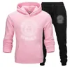 Survêtements pull pantalon ensemble basket-ball streetwear sweat-shirts costume de sport marque bébé vêtements épais sweat à capuche pour homme pantalons