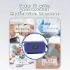 Accessoires Mini sac de congélation portable à insuline, sac de glace isolant, sac de glace, boîte à médicaments d'extérieur avec affichage de la température
