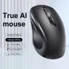 Mouse Mouse wireless 2.4G Mouse vocale intelligente ricaricabile 6 pulsanti Digitazione vocale 1600 DPI Ricerca mouse per laptop tablet MacBook