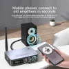 Adaptateur M9 Pro Bluetooth 5.0 Récepteur audio Transmetteur 3,5 mm AUX Musique sans fil Adaptateur U Disk / TF Carte FM Radio Player DAC Converter