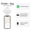 Portfel Smart Tracker Bluetooth GPS Smart Locator na iPhone'a Znajdź moją torbę aplikacji Klawisze Portfel Portfel Dzieci