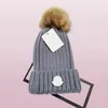 Kid Caps Designer Hat de bonnet d'hiver chaud Cape d'enfants Bons de tricot