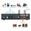 مكبرات الصوت Douk Audio Hifi Bluetooth 5.0 Valve Tube Preamp Coax/OPT Digital to Talog Converter USB DAC SPEAKER TENTER