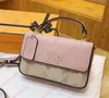 Tasarımcı co çanta kadınlar cc5a omuz crossbody çanta çanta bayanlar moda yüksek kaliteli deri hobo cüzdan klasik logo çanta c şekilli flip hasp tote sac lüks