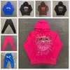 Erkek Tasarımcı Hoodies Sweatshirts 555 SP5der Hoodies Genç Thug Angel Woman Fashion 555555 Mektuplar Sweatshirts Örümcek Hoodie Puff Baskı SP5DER HOODIE SUCÜRLER SF