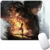 Pads Final Fantasy XVI Gaming Mouse Pad Stor Mouse Pad PC Gamer Computer Mouse Mat Big Mousepad Silikon Keyboard Desk Mat Mause Pad