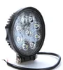 4 pçs 4quot polegada branco 4x4 suv trator trem ônibus spotflood 27w led luz de trabalho offroad nevoeiro luzes de trabalho lâmpadas headlig8065921