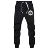 Sweatpants estudantes calças casuais verão moda esportes calças respiráveis anime sobrenatural impressão calças compridas