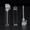 Bottles En gros 100/200/500 pièces 1ML 2ML Mini bouteille de parfum en verre vide voyage liquide parfum Tube à essai bouteille d'essai flacons d'échantillon 4 #