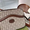 Luxury ombro -ombro Designer de câmeras de moda câmeras de moda Bolsas femininas clássicas e verdes tiras listradas Bolsa de letras impressas