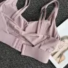 Outfits Sports Gym Underwear Women's Shockproof Gathered Yoga Bra Quick Drying Shaping Uback Running Training Fiess Vest Summer