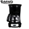 Narzędzia DMWD Półoutomatyczne elektryczne latte Espresso Kawa Mini 0,6L Moka Drip Cafe American Coffee Brewing Maszyna herbaty kotła