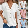 Blusas de mujer Top elegante para mujer con diseño de solapa de un solo pecho elegante estilo cárdigan con cuello para mujer