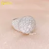 Wholesale price baguette diamond hip hop men gold plated 925 sterling silver pass diamond tester Luxury moissanite iced out ring