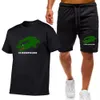 Été nouveaux hommes survêtement survêtement ample rapidement sec sweat court course survêtement Fitness gymnase entraînement décontracté ensemble Sport costume