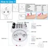 3 in 1 Mikrodermabrasionsmaschine Wasserspray Peeling Beauty Diamond Peeling Dermabrasion Gesichtshautpflegegeräte 240226