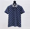 Mens Polo T Shirts Cotton Letter 인쇄 여름 폴로 셔츠 디자이너 캐주얼 비즈니스 스포츠 남성 폴로