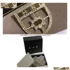 Pins Broches Luxe Femmes Ch Broche Marque Bijoux Diamant Perle Timbre Pin 18Kgold Plaqué Vintage Amoureux De La Mode Cadeau De Mariage Drop De Dhrzi