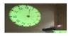 Väggklockor Creative Analog LED Digital Light Desk Projection Romaarabia Clock Remote Control Home Decor US1 Drop Delivery Garden6767590