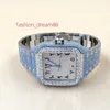 GIA Certified Lab Grown Diamond VVS Moissanite Watch Mechanical Watches Japan Mechanical Watches