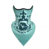 Bandanas 974 Reunion Island Turquoise Wzór bandana szyi gaiter dla rowerów narciarskich mężczyźni