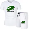 Nouveaux hommes sport fitness vêtements été hommes décontracté confortable vêtements de sport T-shirt shorts 2 ensembles de vêtements de sport